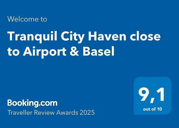 Tranquil City Haven Close To Airport & Basel